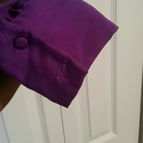 J. Crew purple blouse - Picture 2 of 4